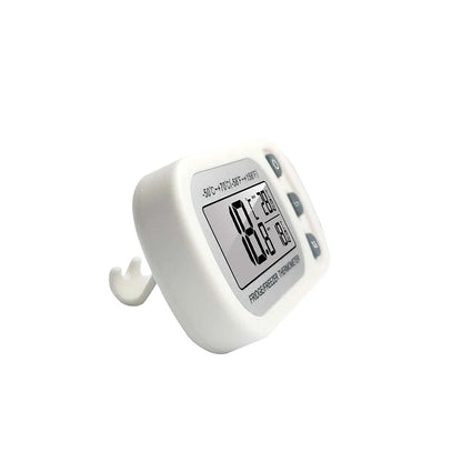 Fridge Thermometer with Hook Anti-Humidity Refrigerator Freezer Electric Digital Thermometer Temperature Monitor LCD Displays