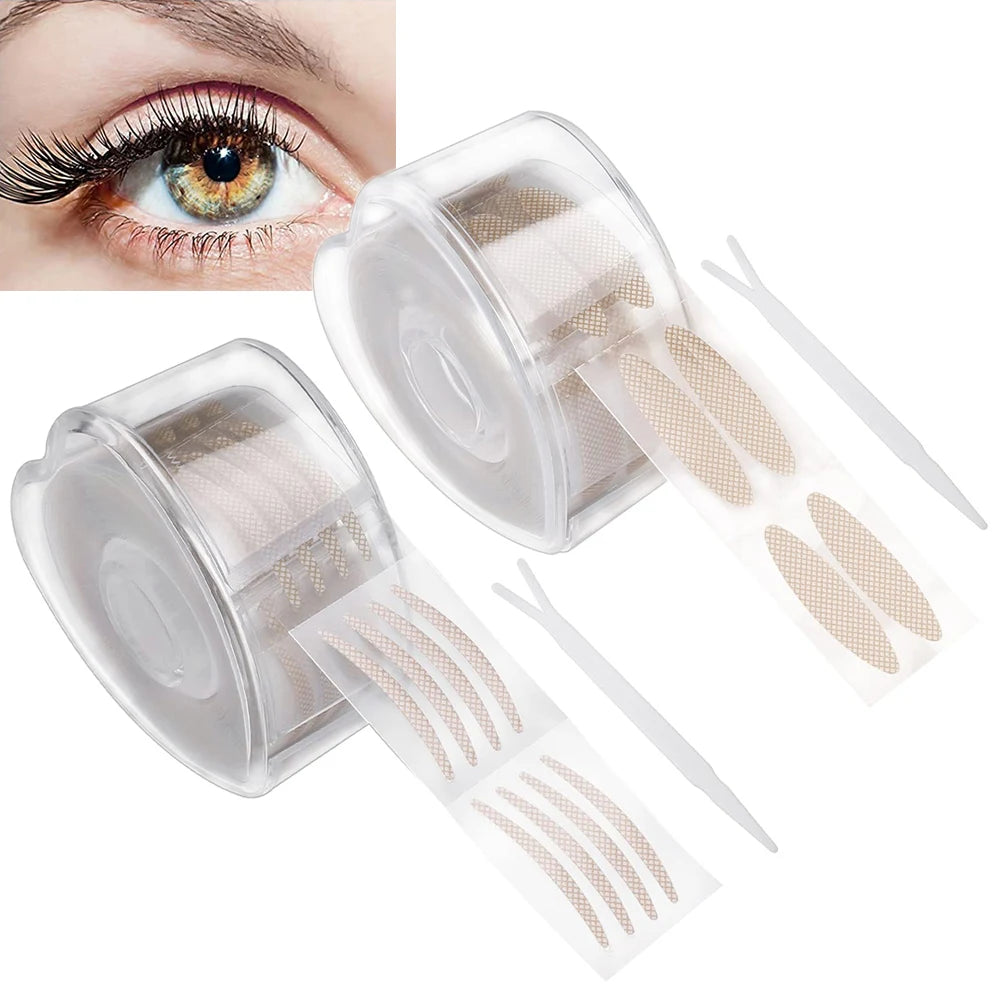 600Pcs Invisible Double Eyelid Tape Lace Eye Lift Strips Adhesive Stickers Makeup Big Eyes Woman Waterproof Face Beauty Tools