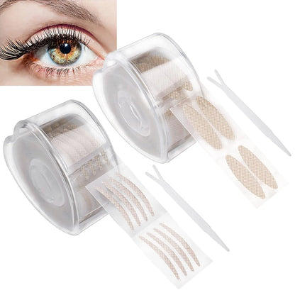 600Pcs Invisible Double Eyelid Tape Lace Eye Lift Strips Adhesive Stickers Makeup Big Eyes Woman Waterproof Face Beauty Tools