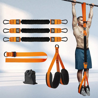 Pull Up Assistance Bands Set Resistance Strap for Pull-ups Assist for Men Women Hanging Training Chin-up Workout Body Stretching