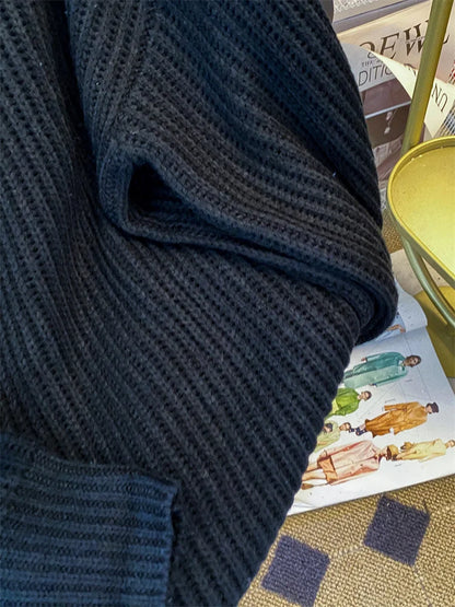 Syiwidii Oversized Sweaters for Women Knit Pullover Spring Autumn Winter Long Sleeve Causal Fashion Elegant Ladies Loose Jumpers