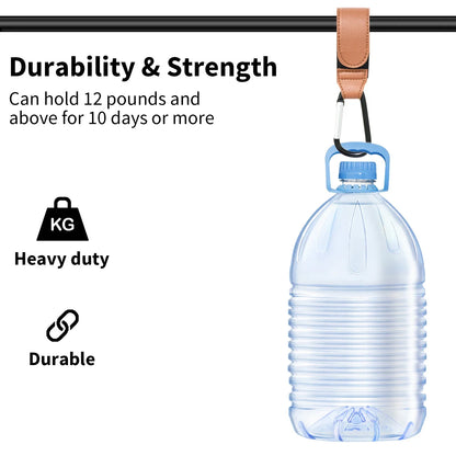 Stroller Accessories 2PCS Hooks Portable Baby Pram Universal Leather Hook