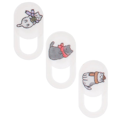 3pcs Webcam Camera Cover For Lens Protective Privacy Mask Sticker Laptop Tablet Computer Safety Shield Mobile Phone Photography