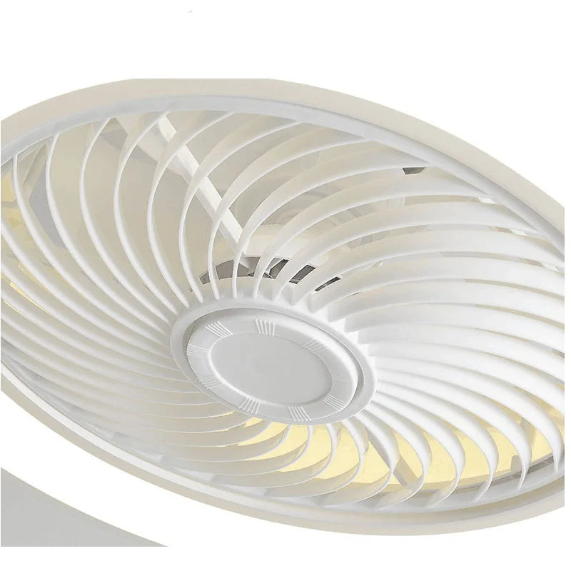 Smart Ceiling Fans With Light For Living Room Dining Room Blades Reversible 6 Speeds 52CM Fans Lighting 36W Low Floor