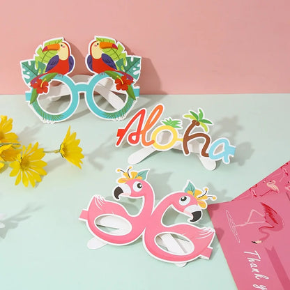 Hawaii Party Luau Flamingo Party Pink Flamingos Decor Pineapple Summer Wedding Party Birthday Girl Hawaiian Party Decor Tropical