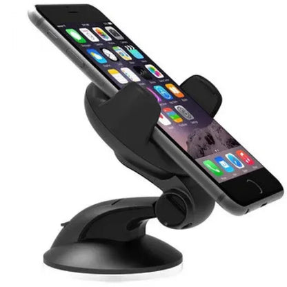 Universal Car Phone Holder Windshield Mount - Adjustable Cell Stand Support for Smartphone Car Mount Cell Phone Holder