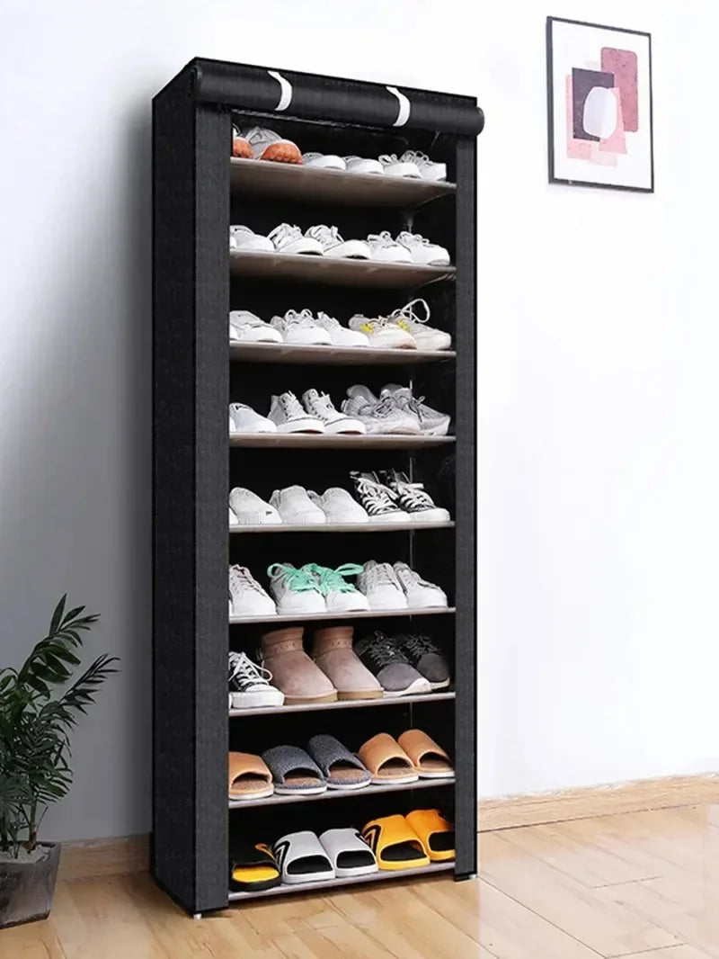 Multi-story dormitory simple cabinet home simple shoe rack space saving and economy new home dustproof shoe cabinet