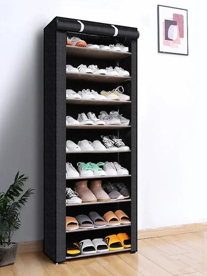 Multi-story dormitory simple cabinet home simple shoe rack space saving and economy new home dustproof shoe cabinet