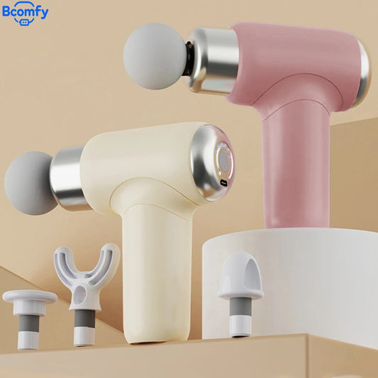 Smart Massage Gun Portable Fascial Gun Electric Massager Massage Hammer Home  Percussion Massager For Body Back And Neck Leg