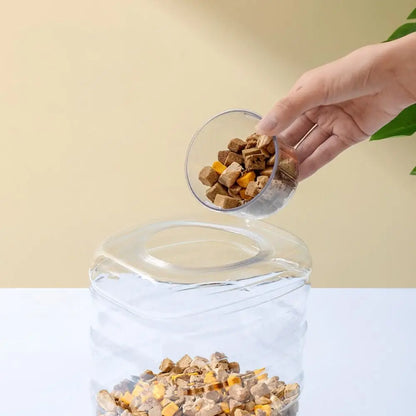 3.8L Automatic Pet Feeder Large Cat Dog Food Dispenser Water Fountain Drink Bowl