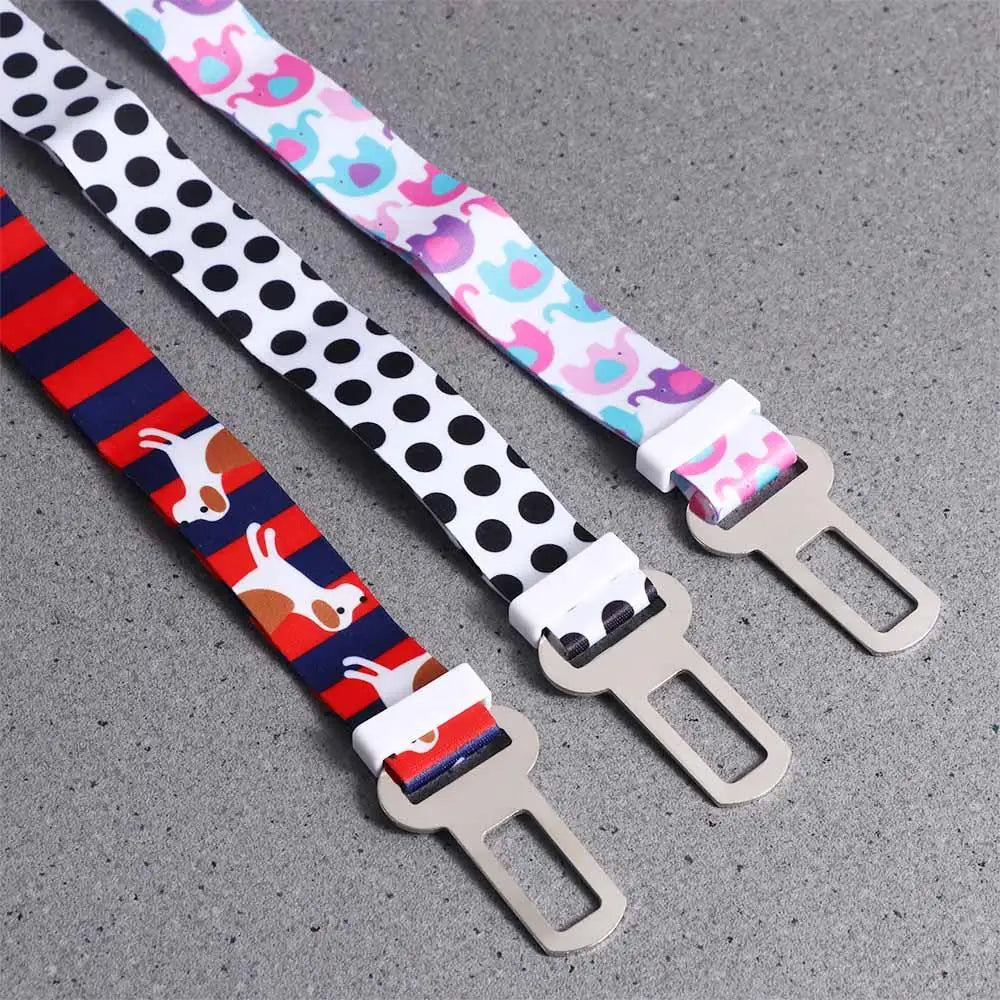 Small Medium Dogs Pet Products Cat Harness Leash Outdoor Accessories Dog Car Seat Belt Travel Clip Seatbelt Pet Travel Supplies