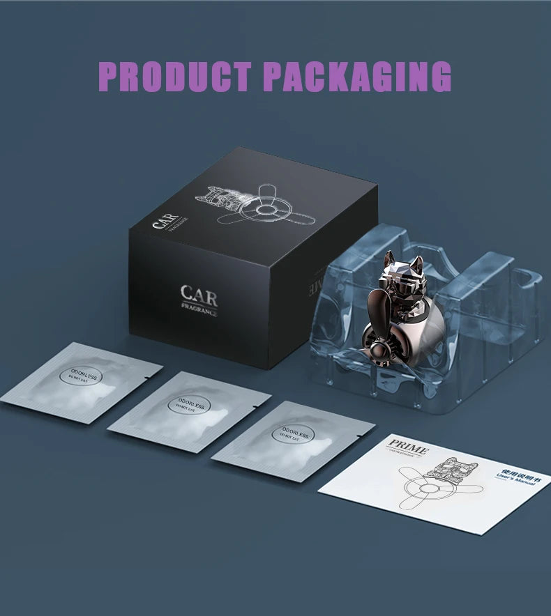 DIY perfume odorless ornaments airplane pilot bulldog car air fresheners decorations accessories aroma vent fragrance diffuser