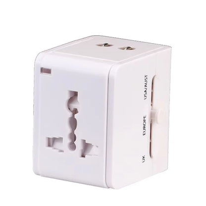 Universal Travel Adapter with USB - Worldwide All-in-One Smart Power Converter Socket