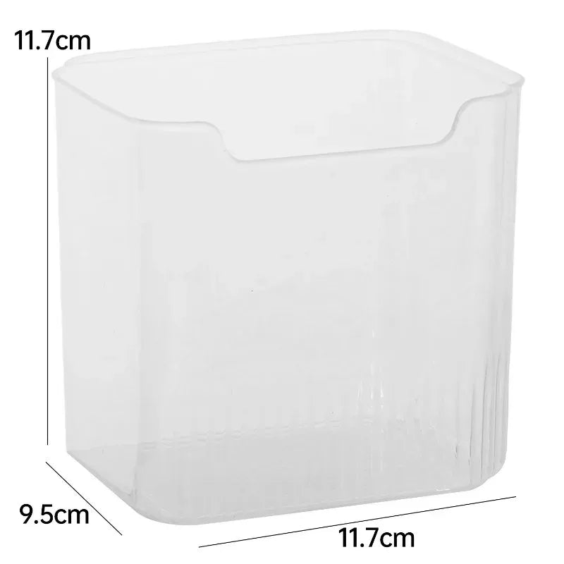 Fridge Side Door Storage Boxes Vegetables Fruits Food Preservation Box Space-Saving Refrigerator Organizers Kitchen Containers