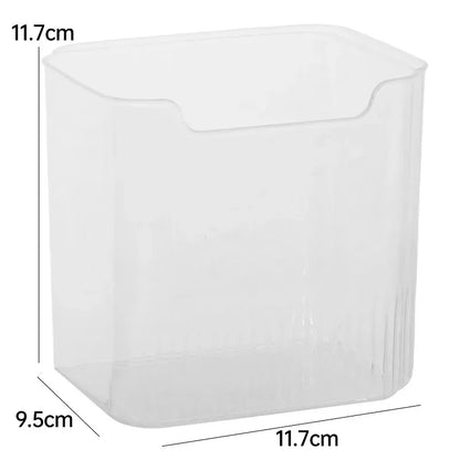 Fridge Side Door Storage Boxes Vegetables Fruits Food Preservation Box Space-Saving Refrigerator Organizers Kitchen Containers