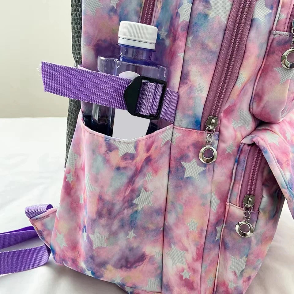 Children's Accessories Fashion Bags For Primary School Backpack Set Student Pencil Bag Food Bag Set Kids Bookbag 3pcs/Set