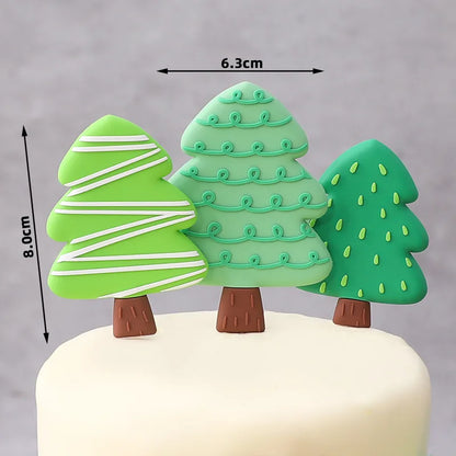 Happy Farm Cake Decoration Farm Critters Cake Topper Horse Chickens Piglet Farm Cabins Boy Girl One Birthday Cake Decorations