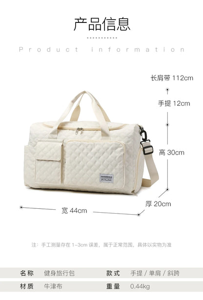 Fashion Travel Bag Handbags Large Capacity Carry On Luggage Bags Men Women Shoulder Outdoor Tote Waterproof Sport Gym Bag