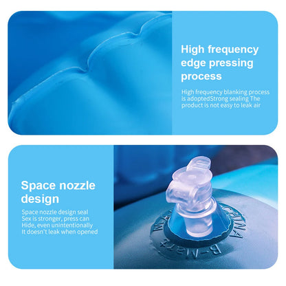 PVC Drifting Safety Vest Lightweight Inflatable Buoyancy Vest Portable Adjustable Webbing Safety Buckle Swim Pool Accessories