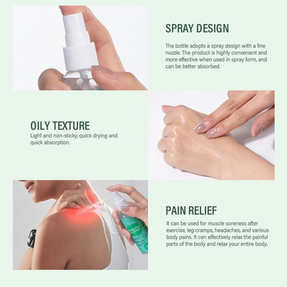 100ml Magnesium Oil Spray Pure Magnesium Oil Body Spray Magnesium Mist for Massage Relaxation