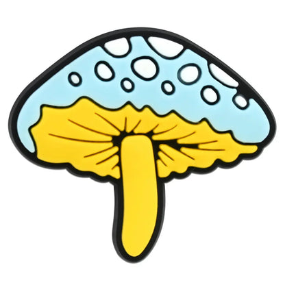 Cute Mushroom Shoe Charms Decoration for Crocs Pin Accessories Bracelet Wristband Party Party Gifts