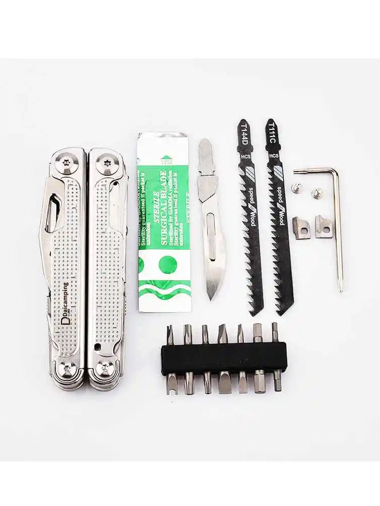 Daicamping DL301 Multitools Multifunctional Tools Multi-tool Folding Knives Clamp Cutters EDC Multifunctional Manual Plier