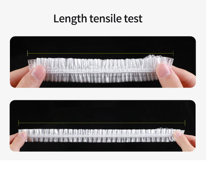 Reusable Disposable Food Cover Plastic Wrap Durable Elastic Food Lids for Bowls Elastic Plate Covers For Kitchen Food Saver Bag