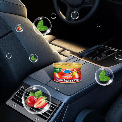 Car Air Freshener Odor Eliminator Canned Strawberry Fragrance Essential Long-Lasting Strong Aromatherapy For Car Interior Decora