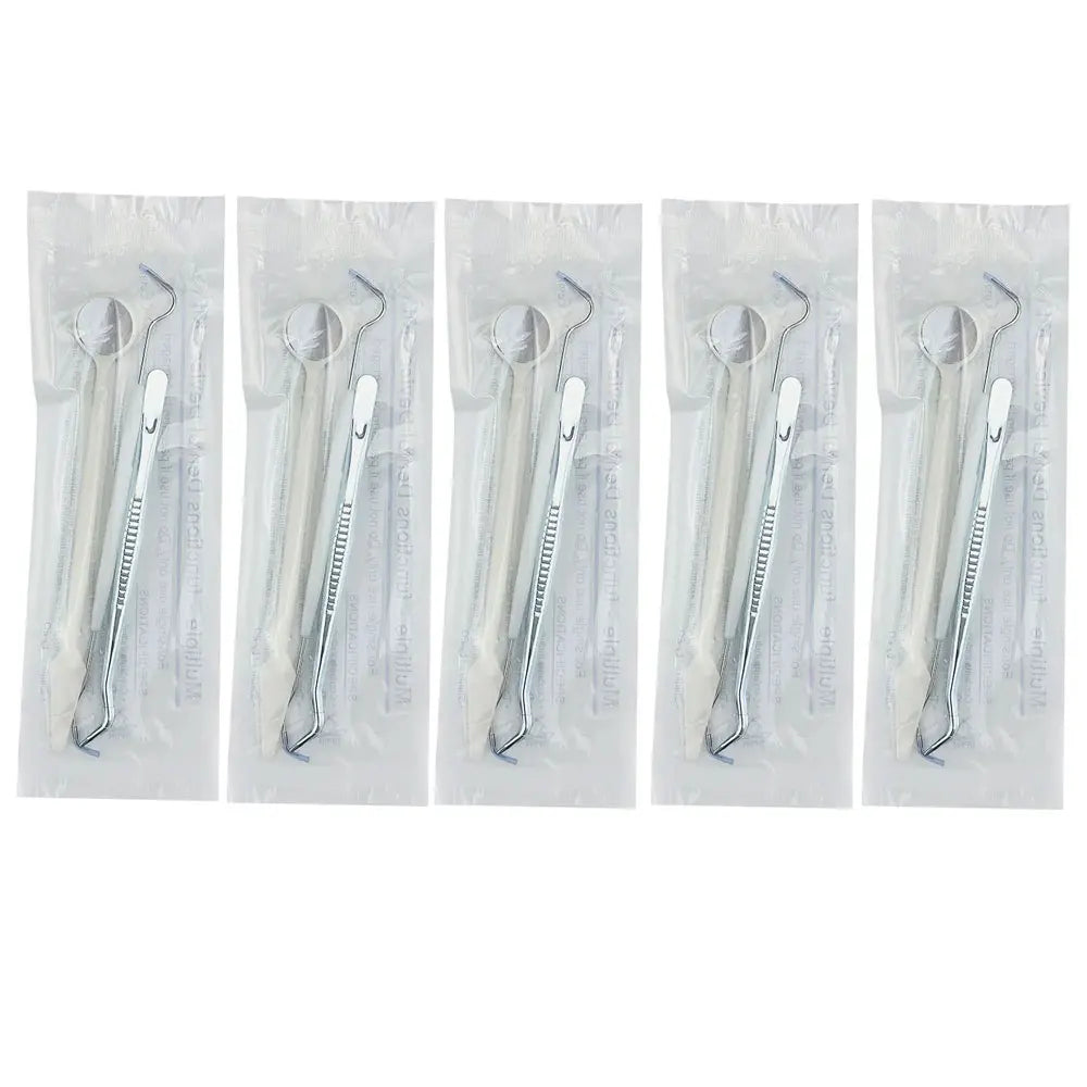Dental Tool Kit Stainless Steel Instrument dentist Kit Mouth Mirror Probe Hook Pick Tweezer Set dentista Oral Care Kit
