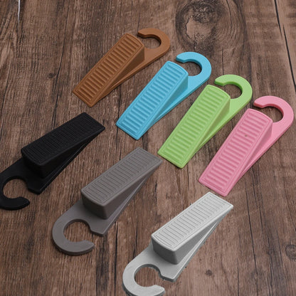 Door Stopper Floor Slanted Wedge Floor Stackable Stops Indoor Door Stopper Duty Rubber Floor Stop Prevents Doors From Closing