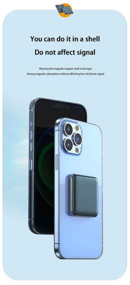 30000mAh Large Capacity Super Fast Charging YM-545 Portable Power Bank Magnetic Wireless Charging Power Bank Mobile Power Bank