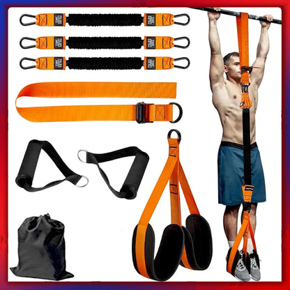 Pull Up Assistance Bands Set Resistance Strap for Pull-ups Assist for Men Women Hanging Training Chin-up Workout Body Stretching