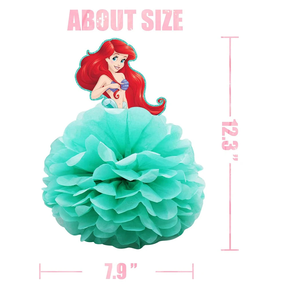 Princess Centerpieces Party Centerpieces Table Party Supplies Desk Decorations Party Favor for Girls