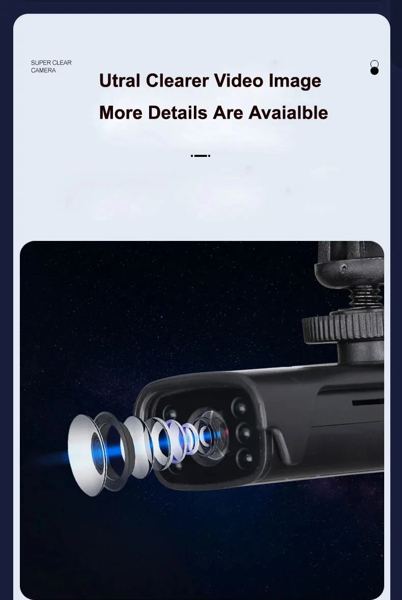 Wireless HD 1080P Camera Smart Home Security Indoor Night Vision Camera Wireless WiFi Remote View Small Camcorder Video Recorder