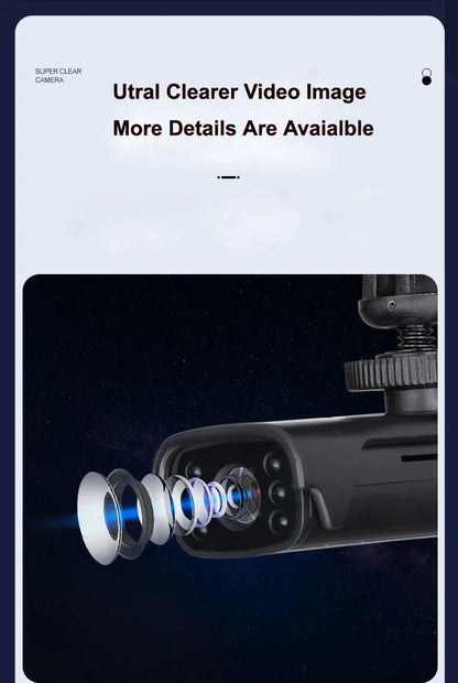 Wireless HD 1080P Camera Smart Home Security Indoor Night Vision Camera Wireless WiFi Remote View Small Camcorder Video Recorder