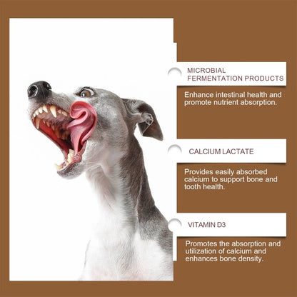 Calciums Supplements for Dogs, 80 Tablets Health Bone Joint Maintenance