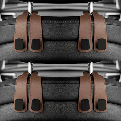 Car Headrest Hooks Hanger for Bags Seat Back Organizer Holder Clips Auto Fastener Hooks Car St