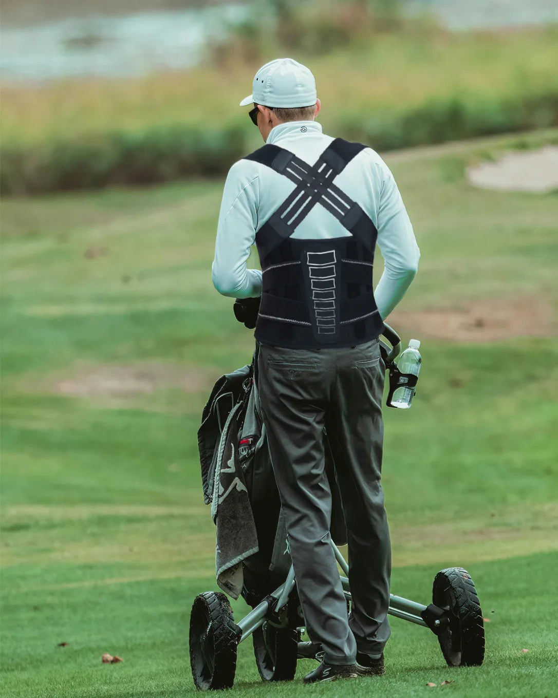 Back Brace Posture Corrector for Women and Men Adjustable Shoulder Straightener Full Back Lumbar Support Belt Lower Pain Relief