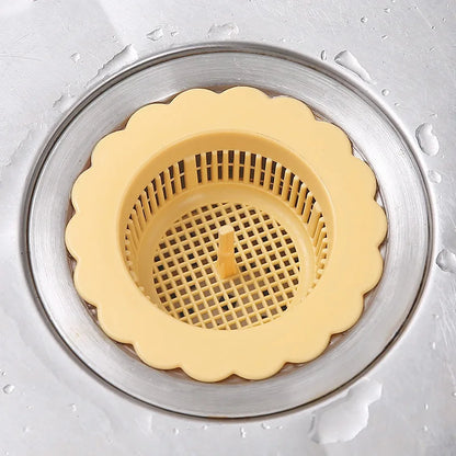 PP Kitchen Sink Strainers Plastic Dishwashers Grids Bathroom  Anti-clogging Leak Screen Small Compact Household Floor Drain Tool