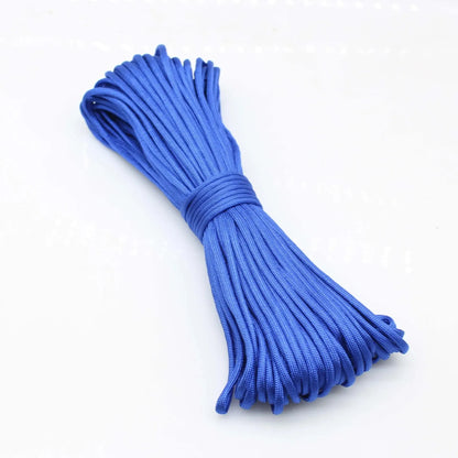 30M Paracord Outdoor Camping, Survival Lanyard, Parachute Rope, Walking Tent Accessories