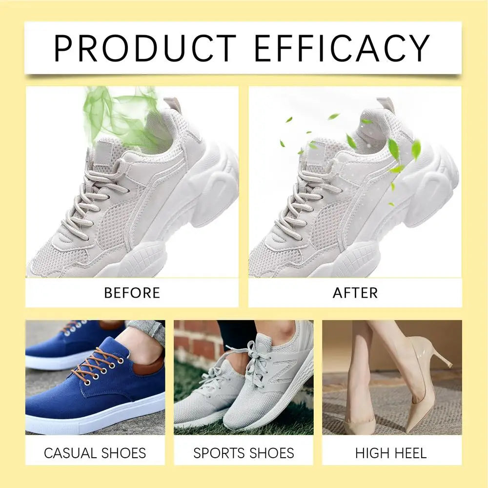 Shoes Smell Remover Patch Insole Patches Odor Removal Patch 20 Pcs Shoes Odor Eliminator Long-Lasting Sneaker Deodorizer Smell