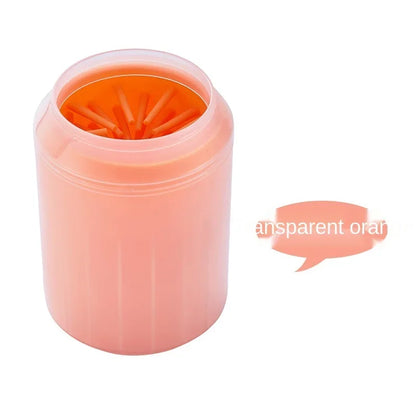 Portable Pet Outdoor Paw Cleaner Cup, Soft Silicone Combs, Quick Wash Foot Cleaning Brush, Towel, Bucket