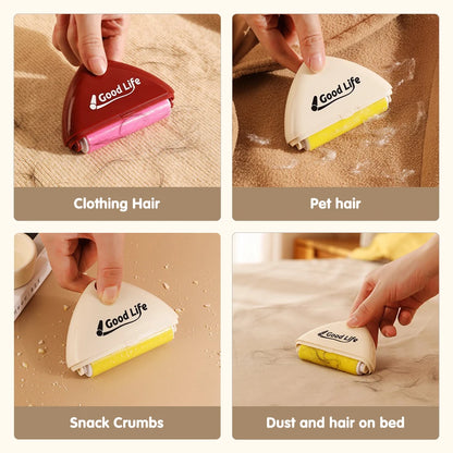 Mini roller Reusable Hair Sticky Roller Washable Lint Roller for Clothes Lint Remover Pet Hair Removal Brush Cleaner Supplies