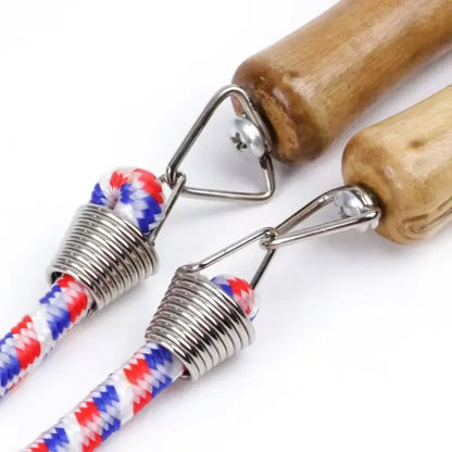 Long Jump Rope Double Dutch Jump Ropes Skipping Rope for GameSkipping Multiplayer Group School, Company,Fun Games,Agility Play