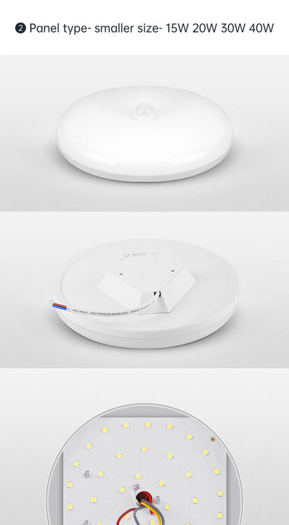 Smart Sensor LED Light Ceiling Lamp Modern Home Indoor Aisle LED Hanging Fixture Induction Lighting Living Room Luminaire Lamps