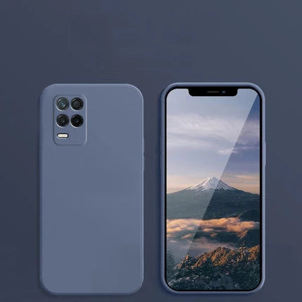 For Realme 8 Pro Case Realme 10 9i 9Pro 9 Pro Plus 8i 8S 8 5G 8 8 10 Pro Plus Cover Shockproof Liquid Silicone Phone Back Case