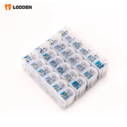 5/48pcs Dental Kids Teeth Crowns Orthodontic Stainless steel Temporary Tooth Crown Individual Model Dentistry  Preformed Tool