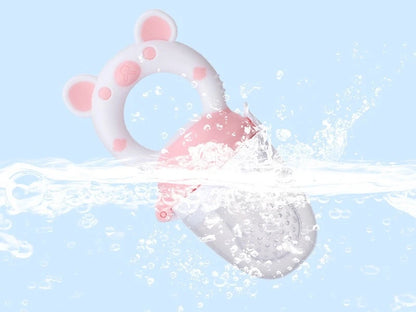 Baby Food Feeding Spoon Juice Extractor Pacifier cup Molars Baby feeding bottle Silicone Gum Fruit Vegetable Bite Eat Auxiliary