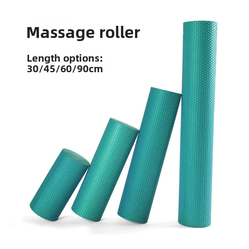 Extended 90cm  EVA Foam Roller Me Pattern Yoga Massage Sti Fitn Exercise Muscle Relaxation Roller
