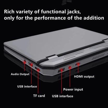 7 Inch Mini Laptop N100 Notebook IPS Touch Screen Portable Netbook Win 11 Pro Mini PC Micro Computer Bluetooth 4.2 16G 1TB